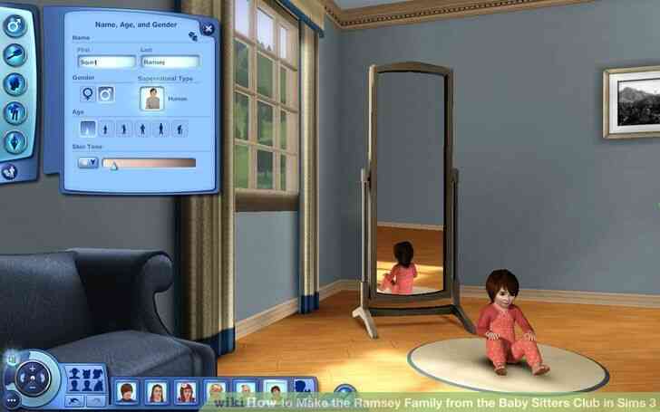 Image intitulée Faire Ramsey de la Famille de la des Baby Sitters Club dans les Sims 3 Étape 7